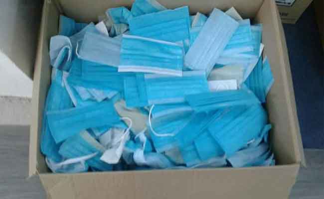 مساهمة نزلاء سجن تيجلابين ببومرداس بخياطة 600 كمامة يوميا