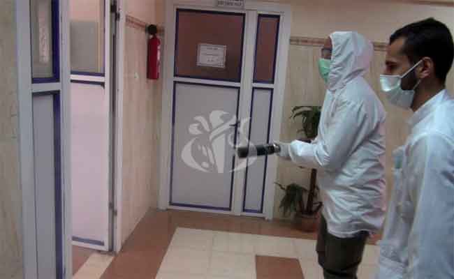 تعقيم مؤسسات صحية بمتليلي بغرداية