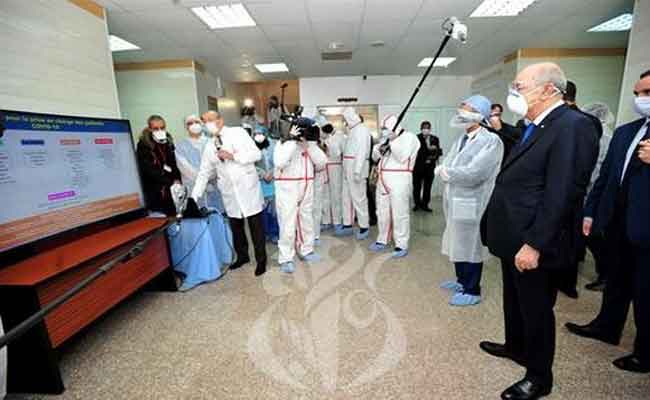 تبون : “إننا مسيطرون على الوضع وقد واجهنا هذا المرض بفضل الإيمان و الارادة”