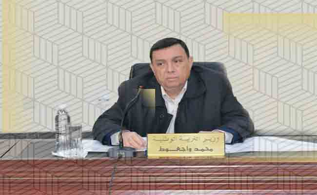 واجعوط يعلن عن تخفيض معدلات الانتقال من مستوى الى آخر في الاطوار التعليمية الثلاث