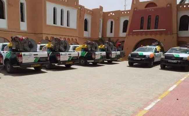 إطلاق عملية واسعة لتطهير وتعقيم مختلف مناطق ولاية غرداية