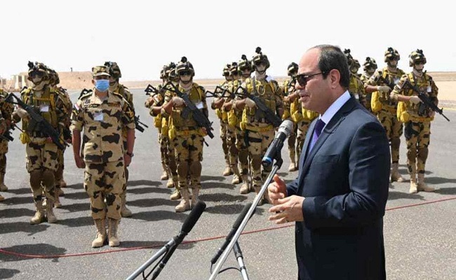 حكومة الوفاق السيسي يعلن الحرب على ليبيا