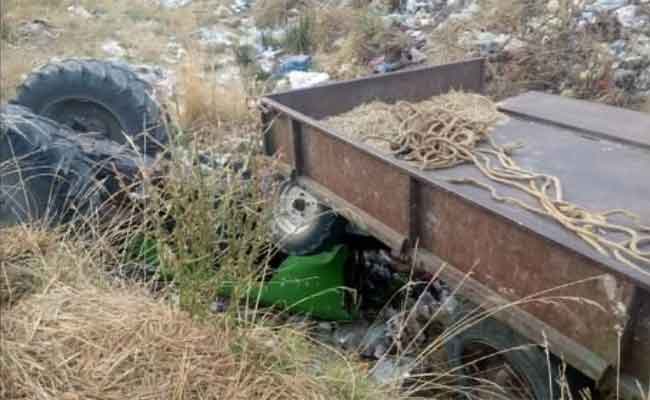 انقلاب جرار فلاحي يخلف مقتل قاصر بسوق أهراس