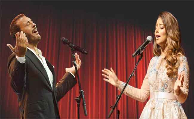 لأول مرة…قيصرالأغنية العربية كاظم الساهر وبلقيس فتحي في ديوغنائي لصيف 2020…