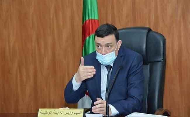 وزير التربية واجعوط يؤكد التزامه بضمان سلامة التلاميذ و الأسرة التربوية