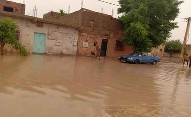 الأمطار الأخيرة بأدرار تخلف تضرر 162 مسكنا و  أضرار بمنشآت مائية بتيميمون