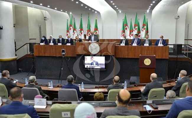 افتتاح المجلس الشعبي الوطني لدورته العادية لسنة 2020-2021