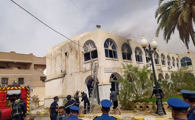 نشوب حريق بمصلحة طب الأطفال الرضع بمستشفى الأم-الطفل ”بشير بن ناصر” بالوادي