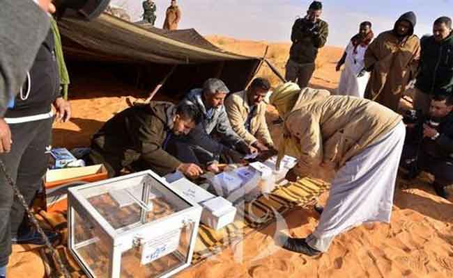 انطلاق عملية التصويت على الدستور بالمكاتب المتنقلة بالجنوب الكبير