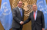 وزير الشؤون الخارجية بوقدوم يجري محادثات مع الأمين العام للأمم المتحدة