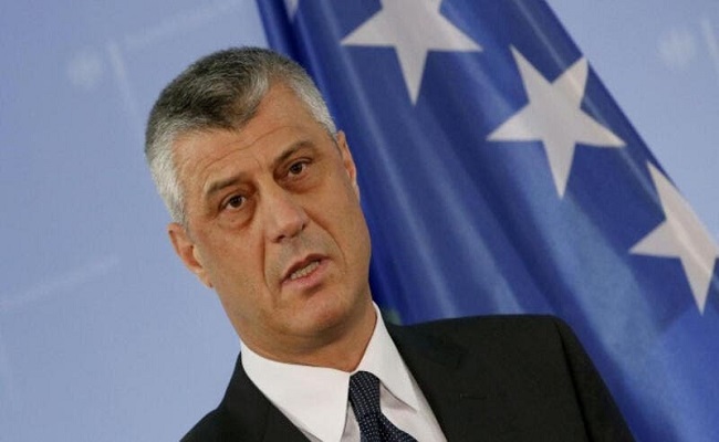 بسبب لائحة اتهام طويلة رئيس كوسوفو يستقيل