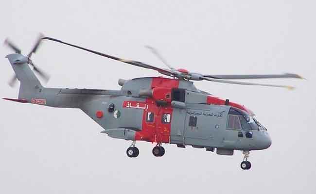 استشهاد أعضاء طاقم المروحية العسكرية الثلاث و التي سقطت بتيبازة