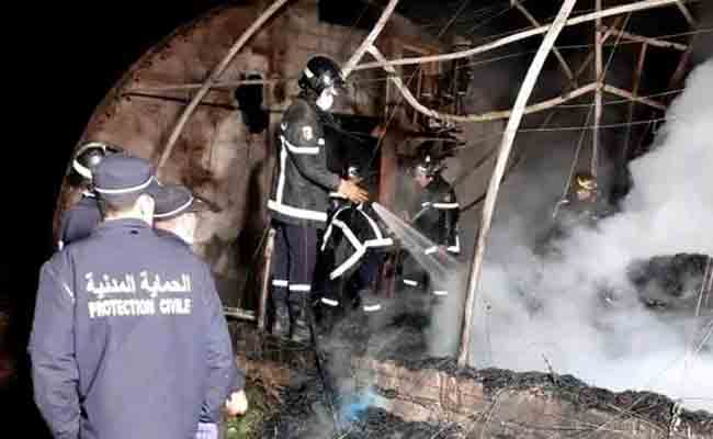 مقتل 3 أشخاص في حريق متبوع بانفجار قارورة غاز بالأوريسيا في سطيف