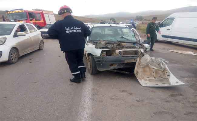 موكب زفاف يتحول إلى موكب جنائزي بعد وفاة شخص و جرح شخصين بالشلف