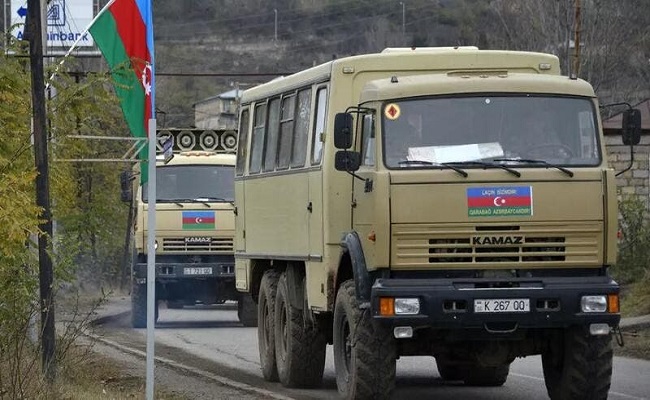 القوات الأذربيجانية تدخل لاتشين