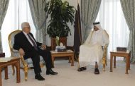 الرئيس الفلسطيني يلتقي أمير قطر