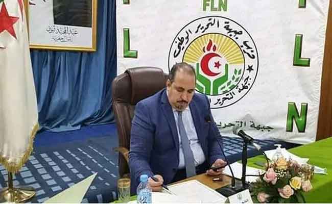 الأفلان يصادق على التقرير التمهيدي لاقتراحاته حول مسودة مشروع قانون الانتخابات