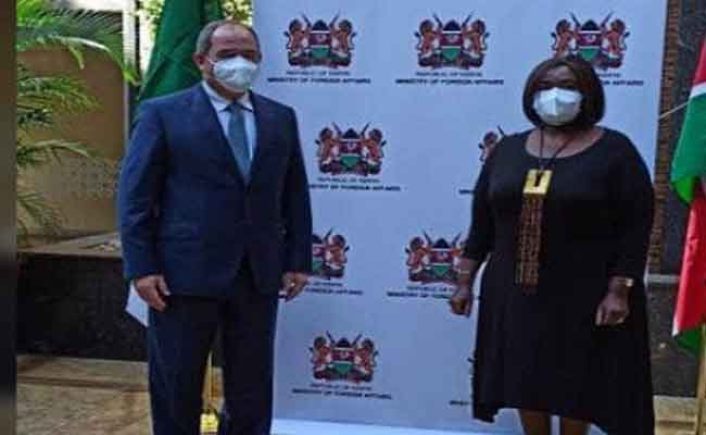 بوقدوم يجري مباحثات مع نظيرته الكينية حول العلاقات الثنائية و بؤر التوتر في إفريقيا