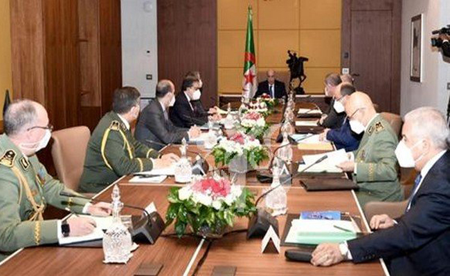 اجتماع للمجلس الأعلى للأمن برئاسة رئيس الجمهورية تبون