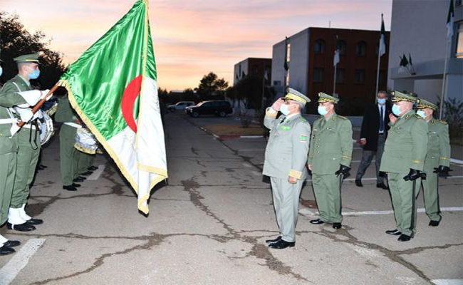 استقبال الفريق شنقريحة لرئيس الأركان العامة للجيوش الموريتانية