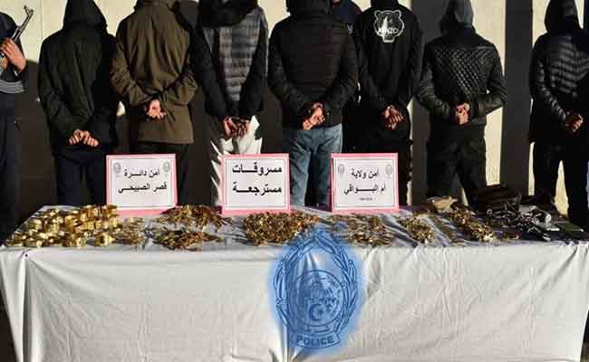 توقيف شبكة إجرامية تحترف سرقة محلات الذهب بأم البواقي