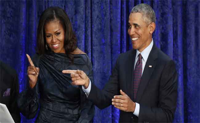 باراك وميشال أوباما ينتجان أربعة أفلام ومسلسلين تلفزيونيين بالشراكة مع “نتفليكس”…