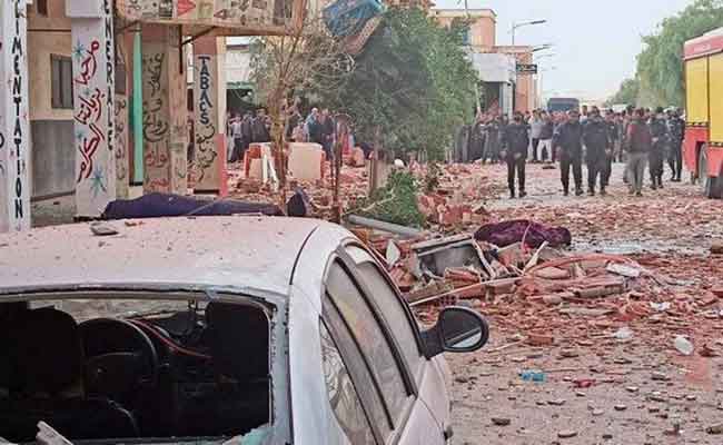 انفجار للغاز يخلف 17 مصابا بمنزل بحي المحافير بالأغواط…