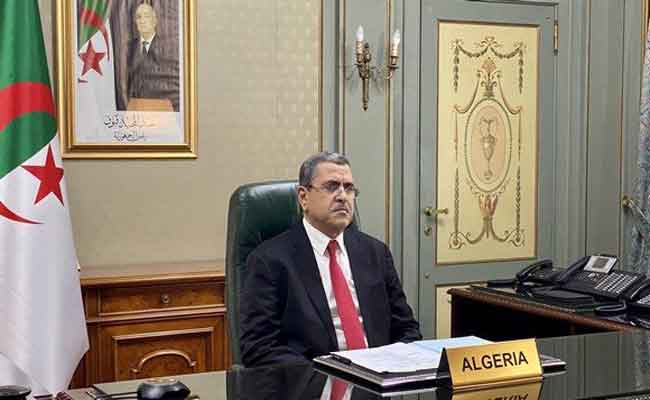 جراد يدعو من دورة الاتحاد الافريقي إلى تعزيز التضامن الإفريقي والعالمي للتصدي لجائحة كوفيد-19