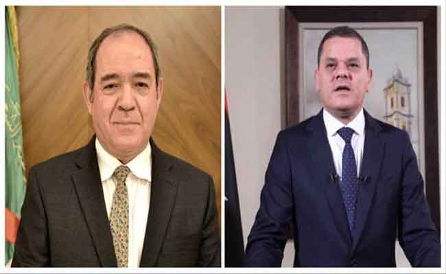 محادثات هاتفية بين بوقادوم و رئيس وزراء ليبيا