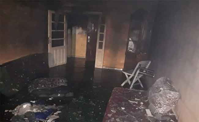 إنقاذ 7 أشخاص اختنقوا إثر نشوب حريق داخل شقة ببني حواء بالشلف