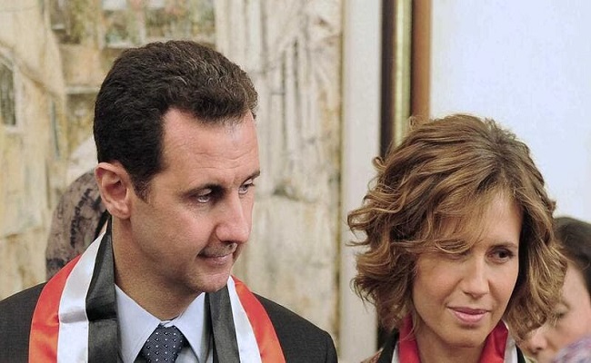 إصابة الأسد وزوجته ب 