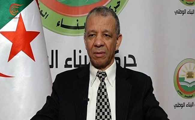 بن قرينة : حركة البناء تنتظر  ب”روح من الهدوء و الثقة” الاستحقاقات الانتخابية القادمة