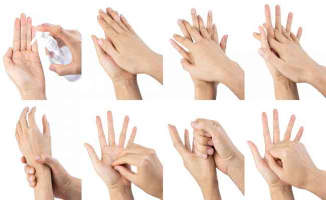 بالخطوات…هذه الطريقة الصحيحة لتعقيم اليدين