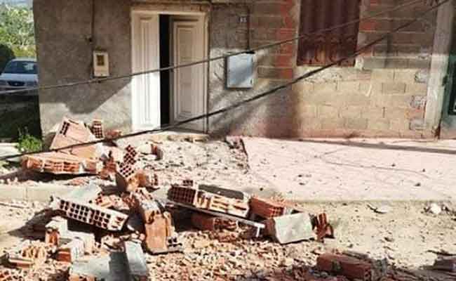 هزة أرضية بقالمة تخلف انهيار جدران وتشقق منازل بعدة بلديات