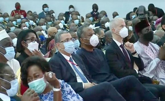 مشاركة جراد ببرازافيل في مراسم أداء اليمين الدستورية للرئيس الكونغولي ببرازافيل