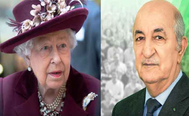 تبون يبعث برقية تعزية للملكة إليزابيث الثانية في وفاة الأمير فيليب