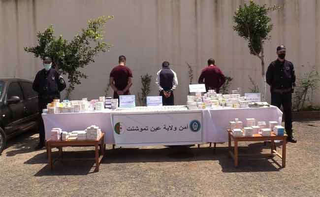 تفكيك شبكة تحترف المتاجرة في المخدرات و المؤترات العقلية بعين تموشنت