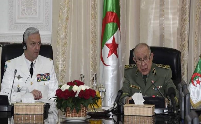 مندوب فرنسا بالجزائر الجنرال شنقريحة يستقبل قائد الجيوش الفرنسية لتخطيط للحروب أهلية في إفريقيا