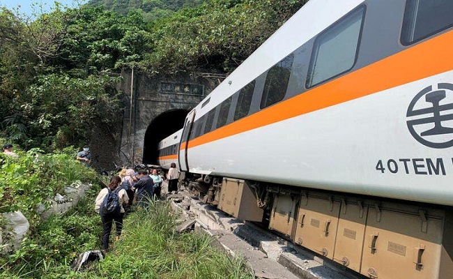 مقتل 48 بحادث قطار في تايوان