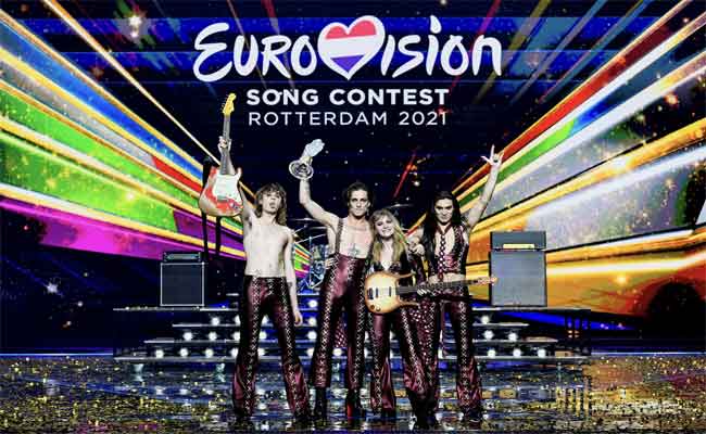 فرقة”مانسكين”الإيطالية تقتنص جائزة “يوروفيجن” للأغنية الأوروبية للعام 2021…