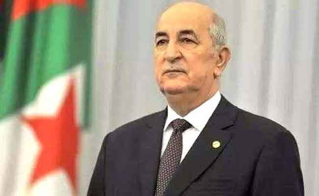 تبون يجري مكالمات هاتفية مع نظيره الموريتاني و المصري و التونسي