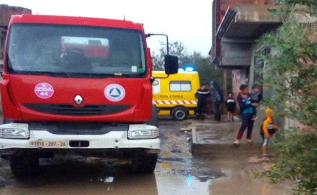 الحماية المدنية تتدخل بالمسيلة جراء التقلبات الجوية