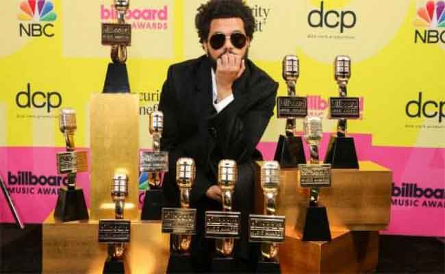 ذا ويكند يكتسح جوائز بيلبورد الموسيقية للعام 2021…