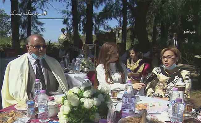 وزيرة التضامن كريكو تتقاسم فرحة عيد الفطر مع الأطفال اليتامى و المسنين