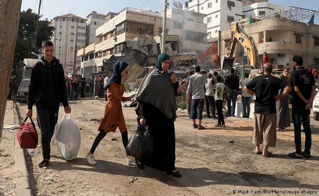 إنشاء ممر آمن لإدخال المساعدات الإنسانية لغزة