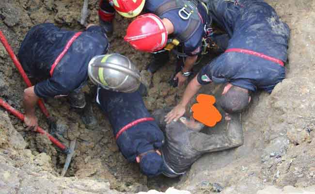 انهيار أتربة بورشة بناء في أولاد فايت بالعاصمة يخلف إصابة 3 عمال