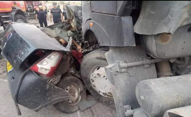 مجزرة مرورية تخلف 4 قتلى بالجلفة