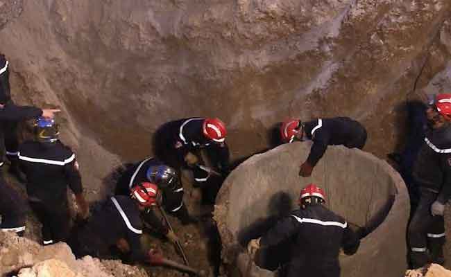 وفاة شخصين و إنقاذ ثالث سقطوا  في بئر بتلمسان