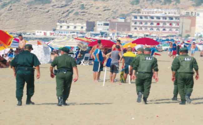 الدرك يضع مخطط أمني لحماية الأشخاص و الممتلكات والصحة العمومية خلال موسم الاصطياف