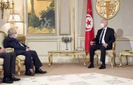 اختتام لعمامرة زيارته لتونس باستقبال من قبل الرئيس قيس سعيد